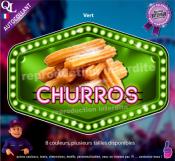 Autocollant CHURROS fete foraine