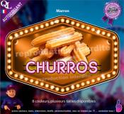 Autocollant CHURROS fete foraine