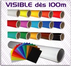 Adhésifs réfléchissants vendu à la coupe requents véhicules