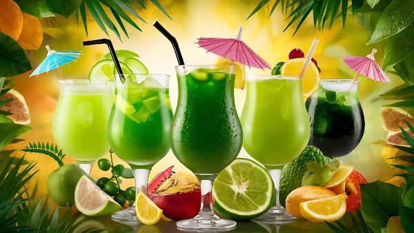 boissons fraiches affiche plv autocollante adhésive