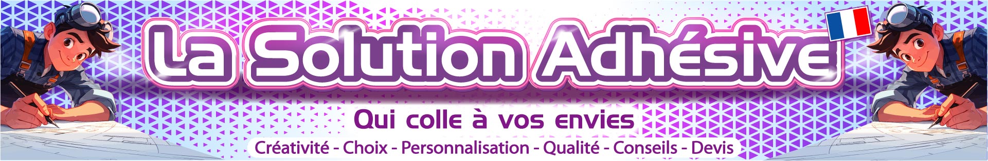 loostick publicité signalétique décoration adhésive