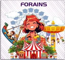 stickers autocollant plv forains fete foraine