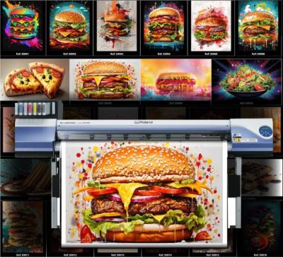 PLV affiche adhésive autocollante forain loostick