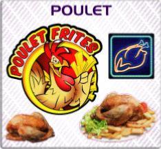 sticker poulet roti