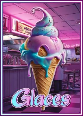 affiche plv GLACES