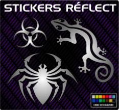 stickers autocollants réfléchissant fantaisie adhésif